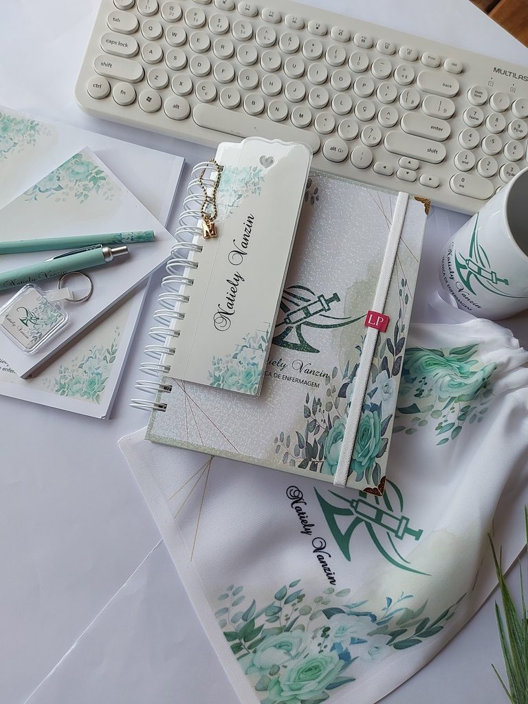 kit agenda lovers enfermagem