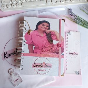agenda floral rosa 2023