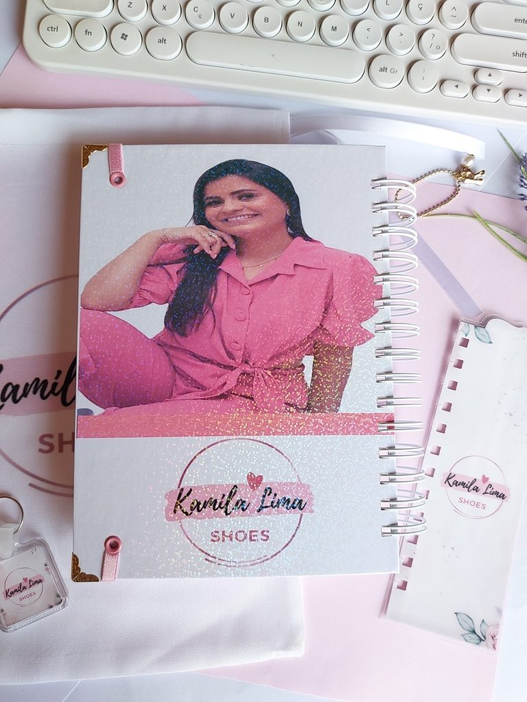 agenda floral rosa 2023 - Imagem 2