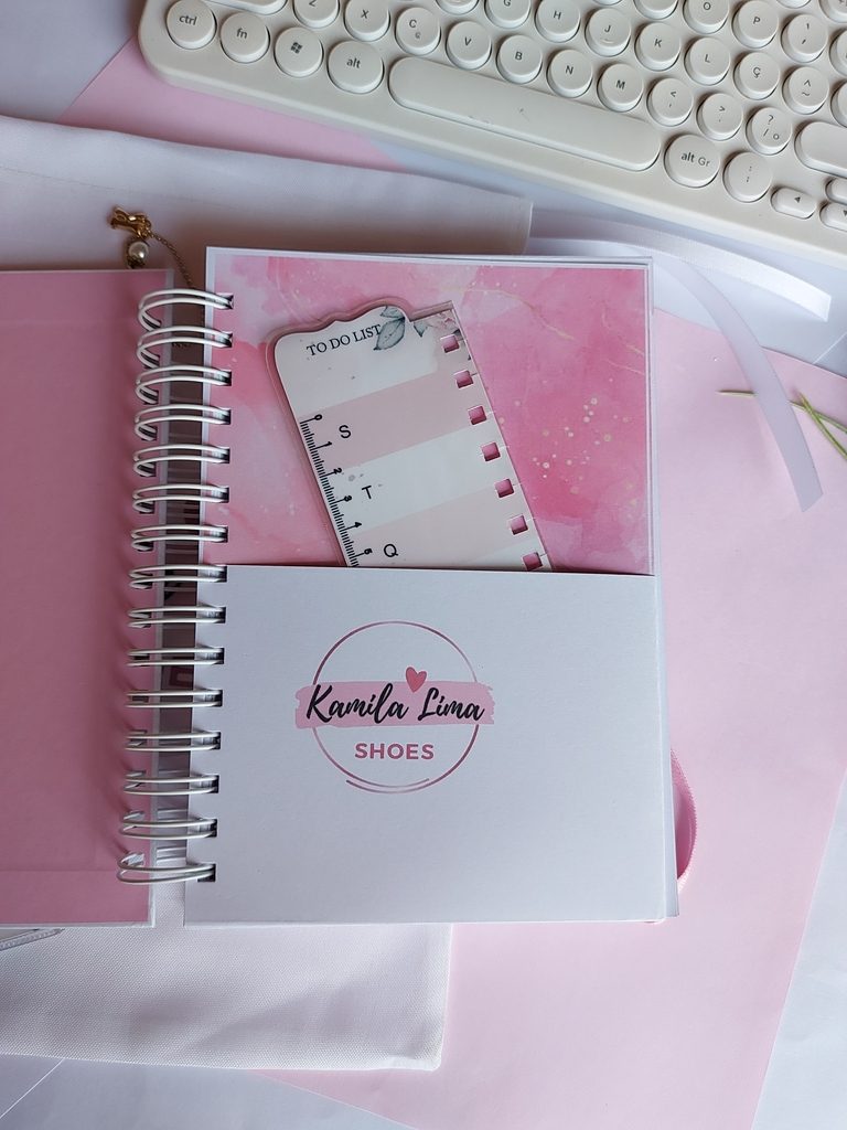 agenda floral rosa 2023 - Imagem 4